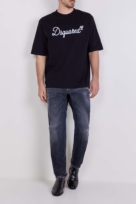 מכנסי ג'ינס בגזרת סלים DSQUARED2